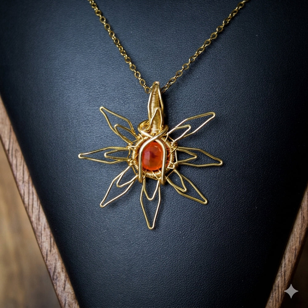 Carnelian Starbursts