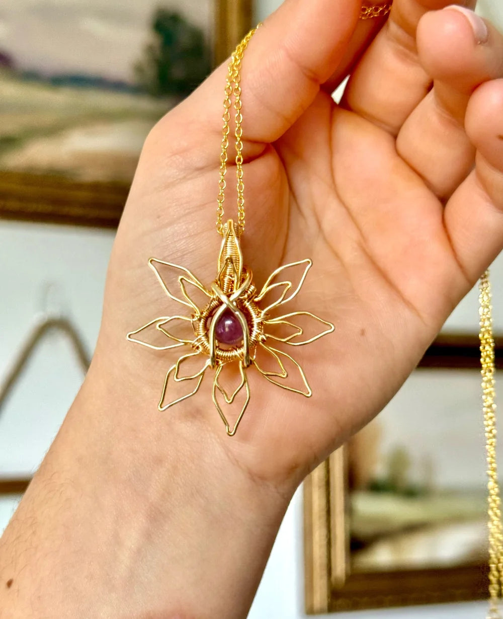 Amethyst Shooting Star