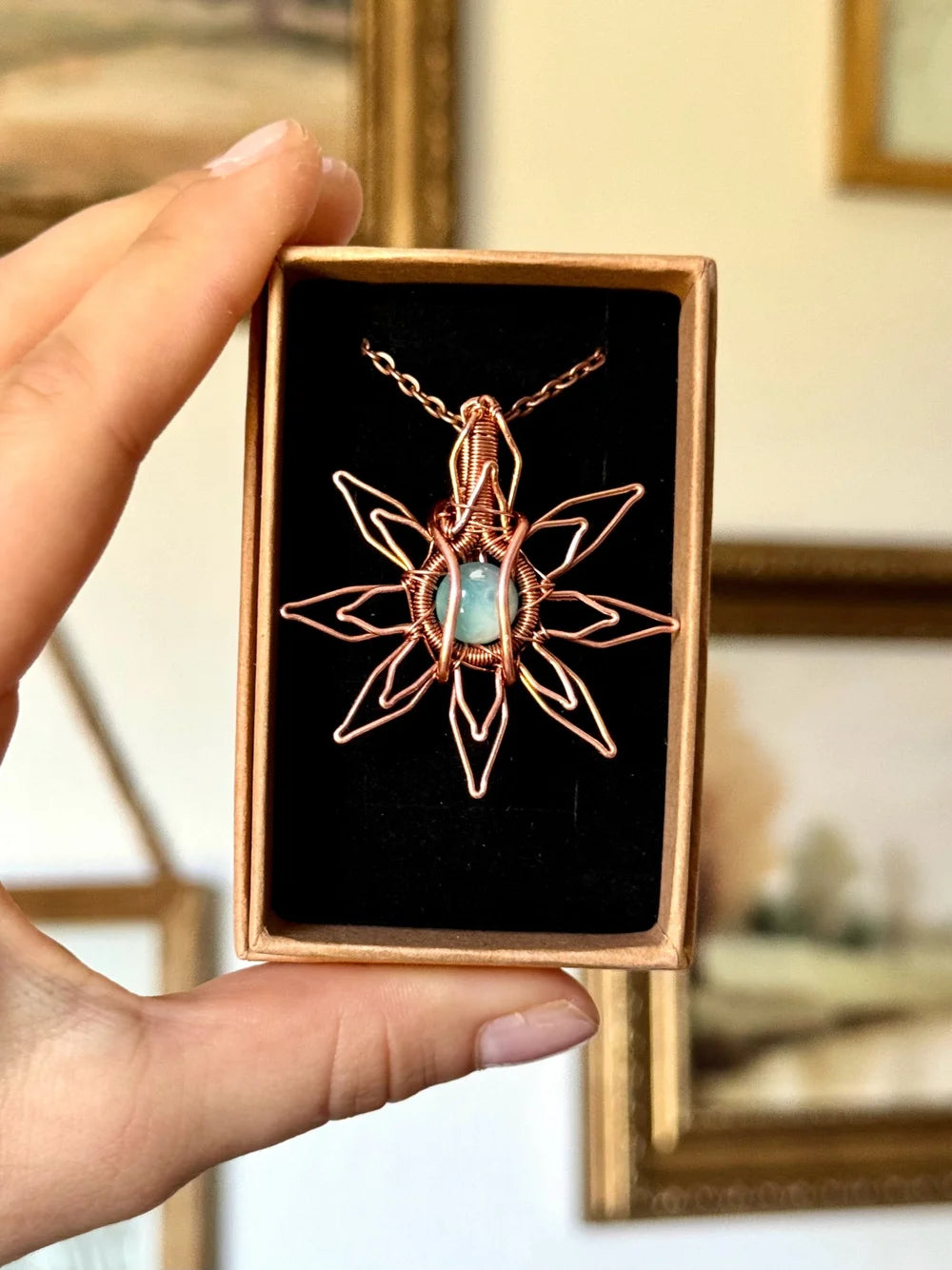 Larimar starburst