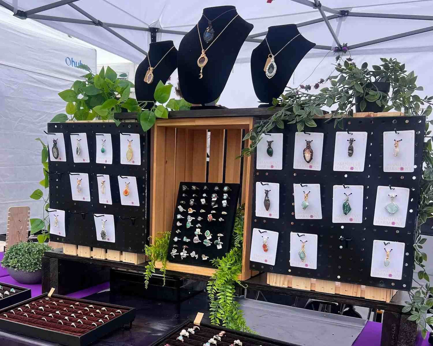 Handcrafted jewelry by Manifest Harmony