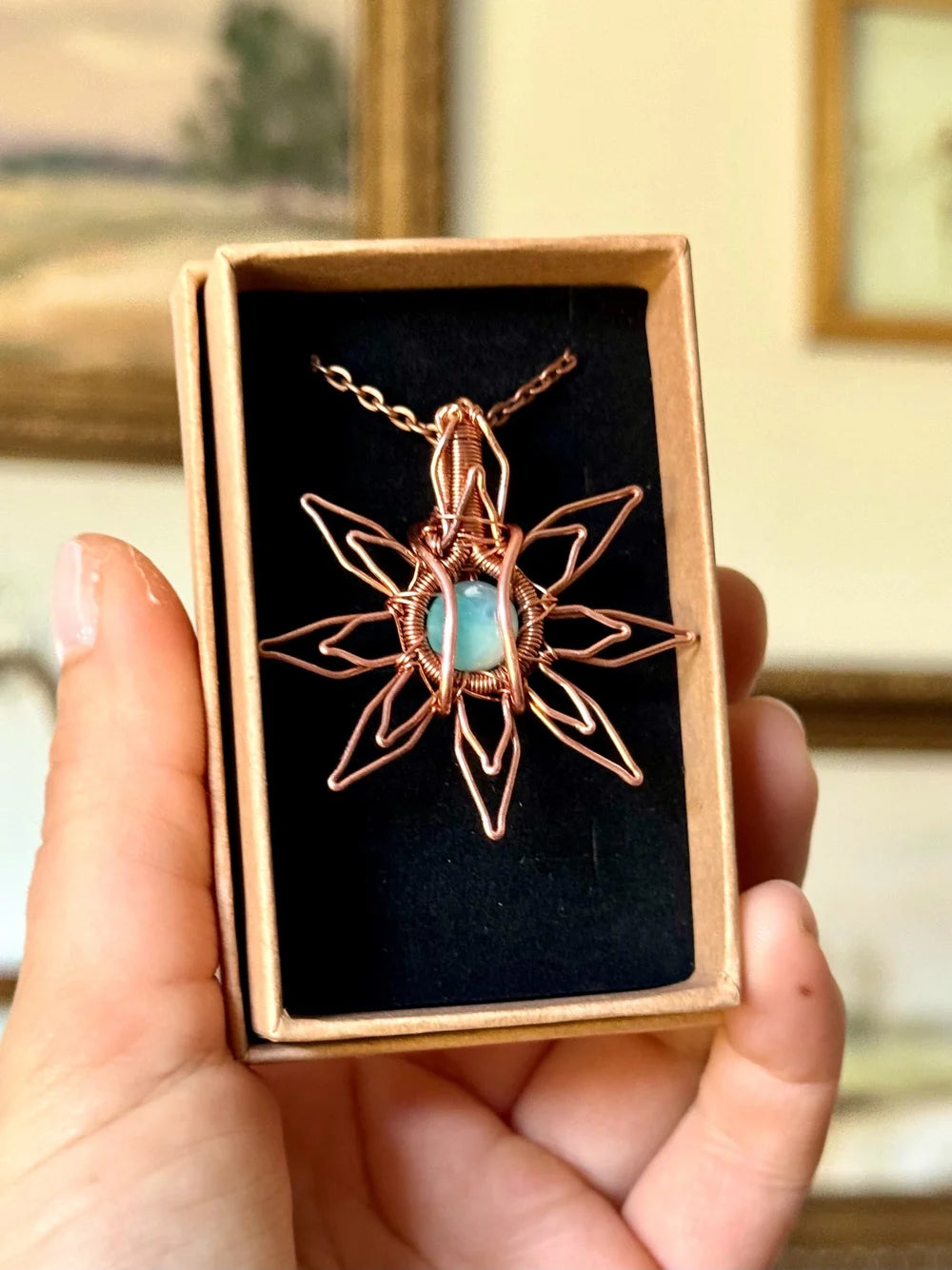 Larimar starburst