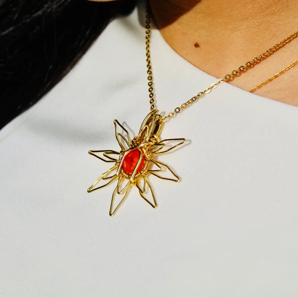 Carnelian Starbursts
