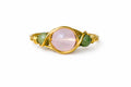 Rose Quartz & Moss Agate