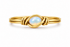 Custom Gold Dainty Rings (choose your gemstone)