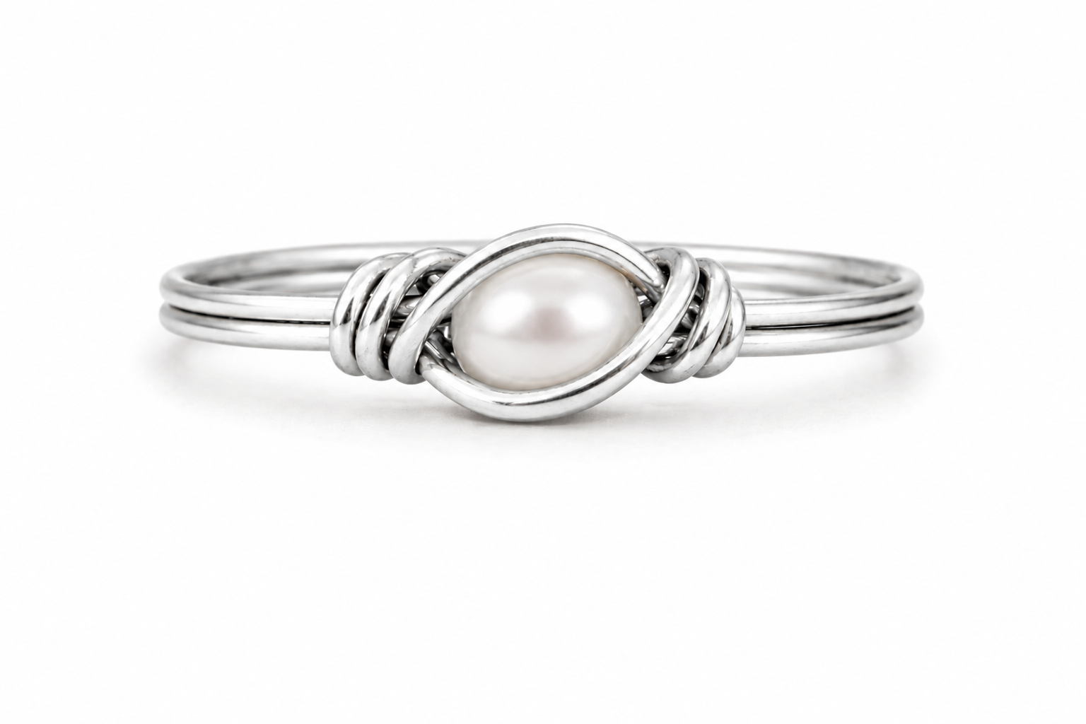 Custom Silver Dainty Rings (choose your gemstone)