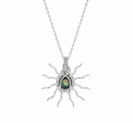 Silver Sun Necklaces