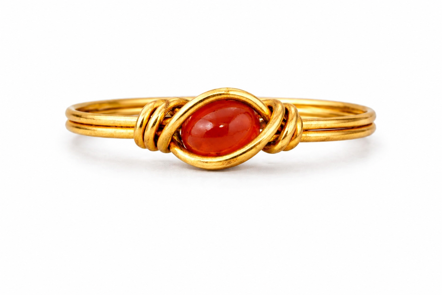 Custom Gold Dainty Rings (choose your gemstone)