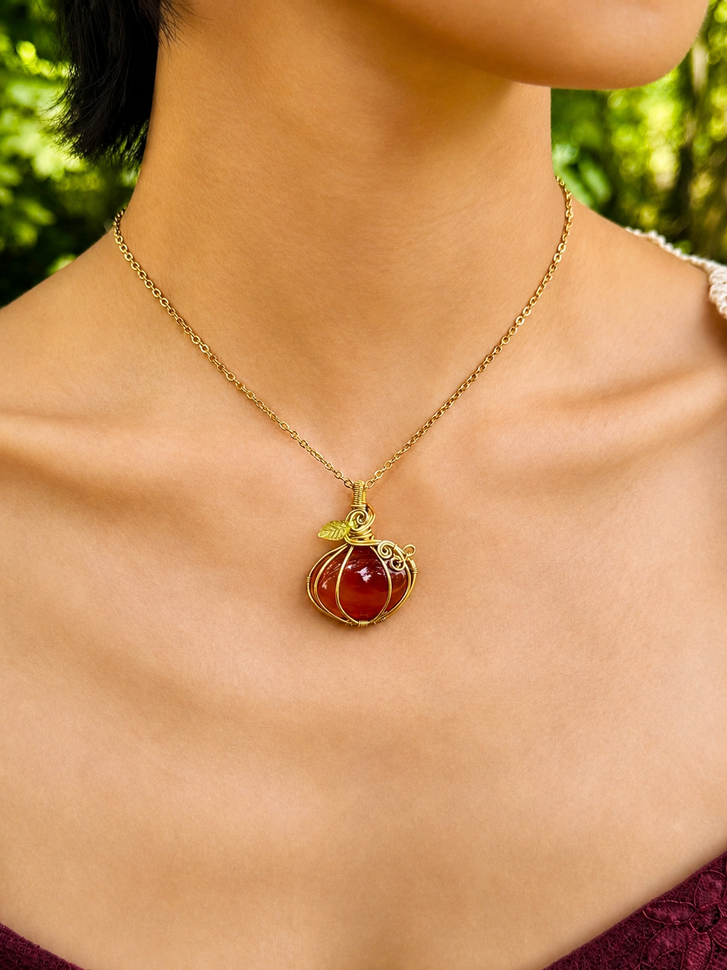The Pumpkin Necklaces | Limited Edition Fall Collection